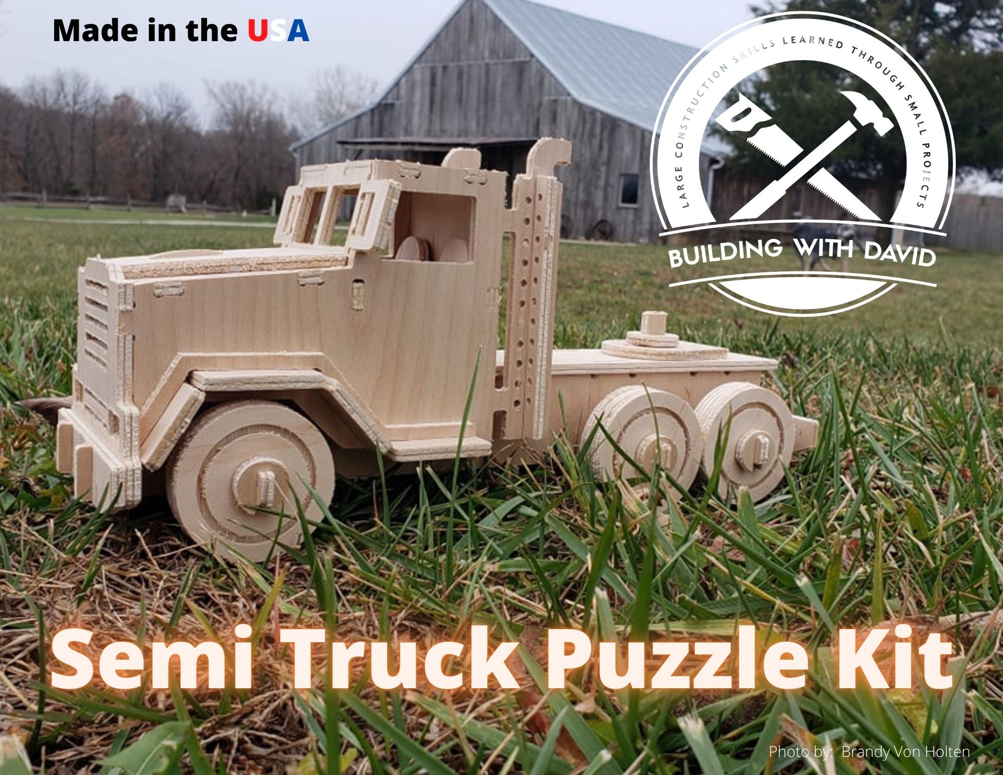 3D Semi Truck Puzzle