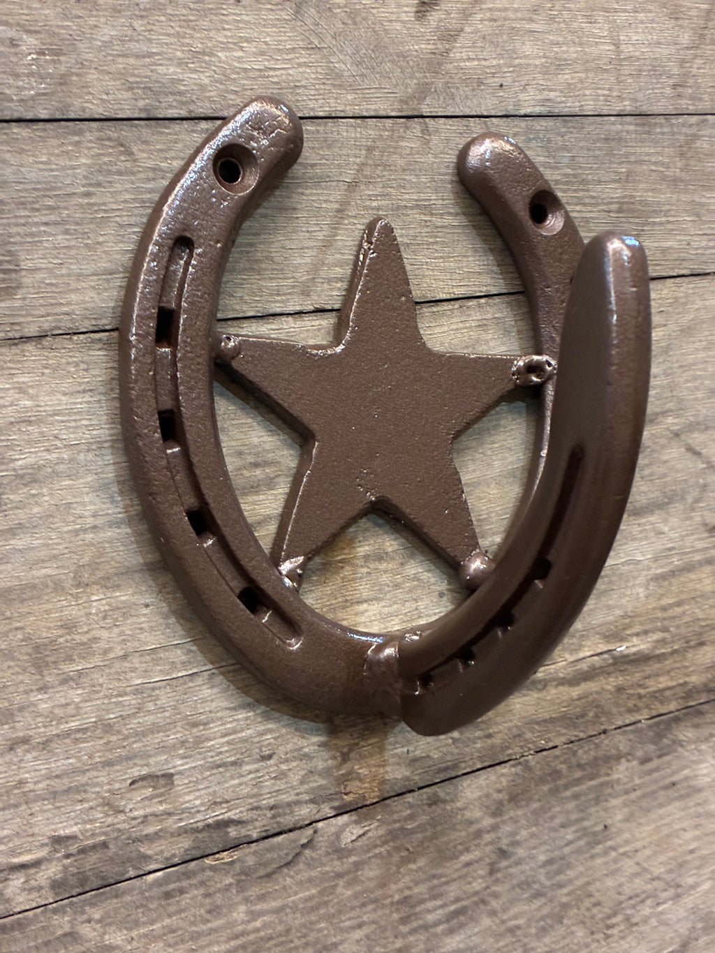 Horseshoe Hook with Star